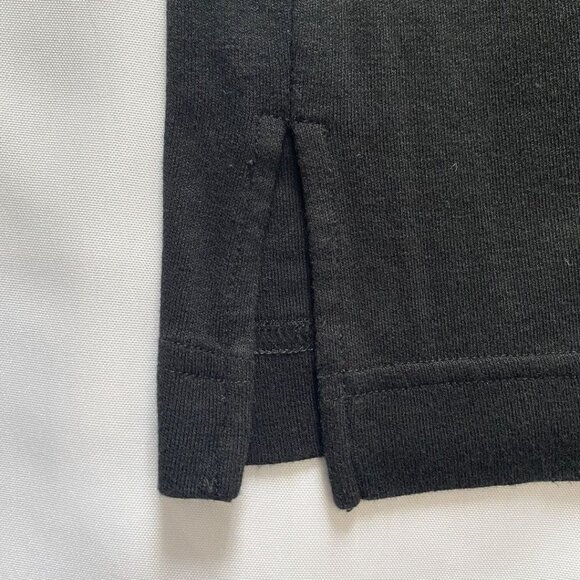 CLUB MONACO BLACK HIGH NECK LONG SLEEVES BODYCON DRESS - 0 - Picture 9 of 10